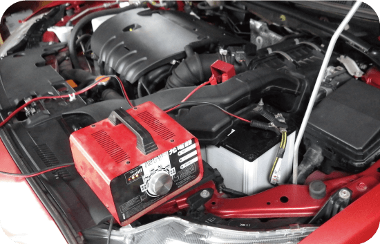 バッテリーが上がった